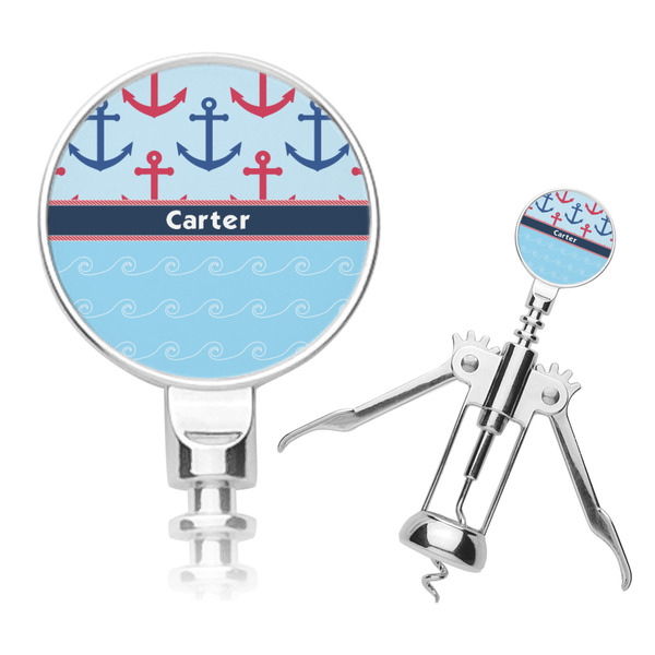 Custom Anchors & Waves Corkscrew (Personalized)