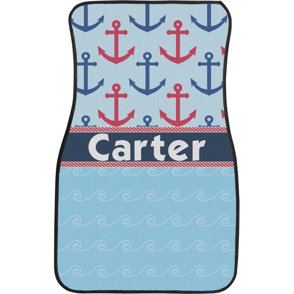 Anchors & Waves Custom Car Floor Mats (Front Seat)