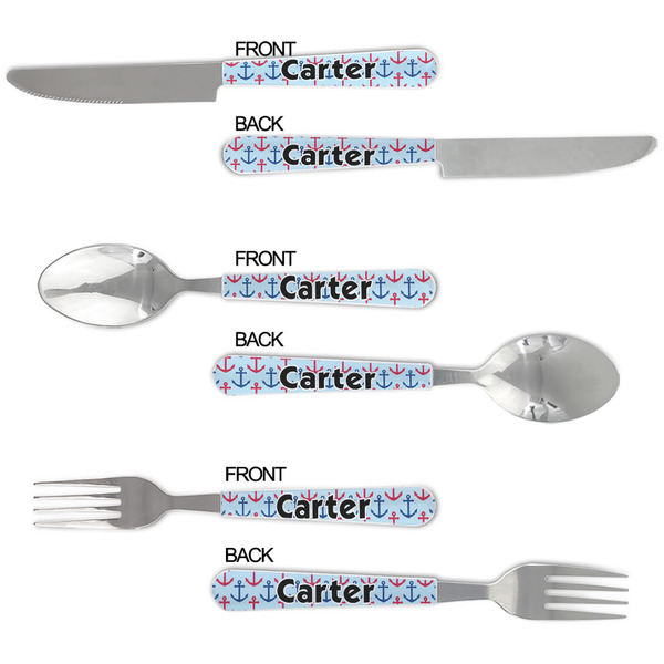 Anchors & Waves Cutlery Set - APPROVAL