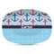 Anchors & Waves Plastic Platter - Microwave & Oven Safe Composite Polymer (Personalized)