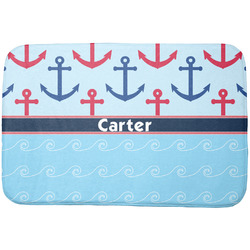 Anchors & Waves Dish Drying Mat (Personalized)