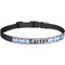 Anchors & Waves Dog Collar - Large - Front