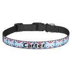 Anchors & Waves Dog Collar (Personalized)