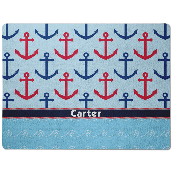 Anchors & Waves Dog Food Mat - Medium without bowls
