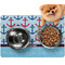 Anchors & Waves Dog Food Mat - Small LIFESTYLE
