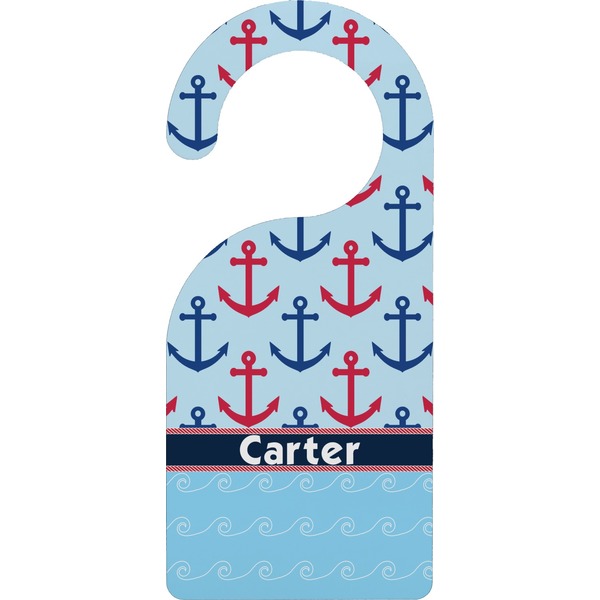 Custom Anchors & Waves Door Hanger (Personalized)