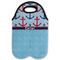 Anchors & Waves Double Wine Tote - Flat (new)