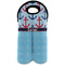 Anchors & Waves Double Wine Tote - Front (new)