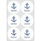 Anchors & Waves Drink Topper - XLarge - Set of 6