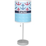 Anchors & Waves Lamp with Drum Shade (Personalized)