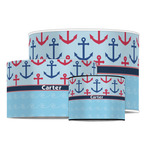Anchors & Waves Drum Lamp Shade (Personalized)