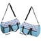 Anchors & Waves Duffle bag large front and back sides