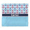 Anchors & Waves Duvet Cover - King - Front