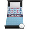 Anchors & Waves Duvet Cover - Twin XL (Personalized)