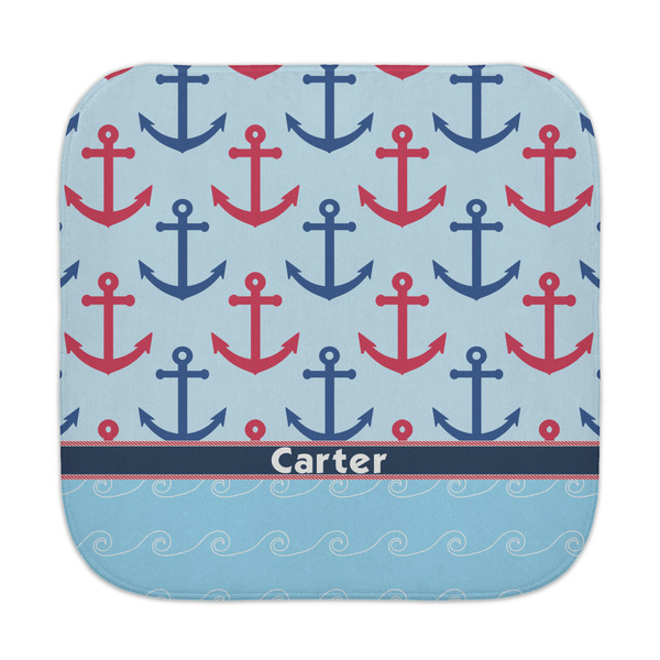 Custom Anchors & Waves Face Towel (Personalized)