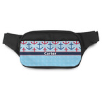 Anchors & Waves Fanny Pack (Personalized)
