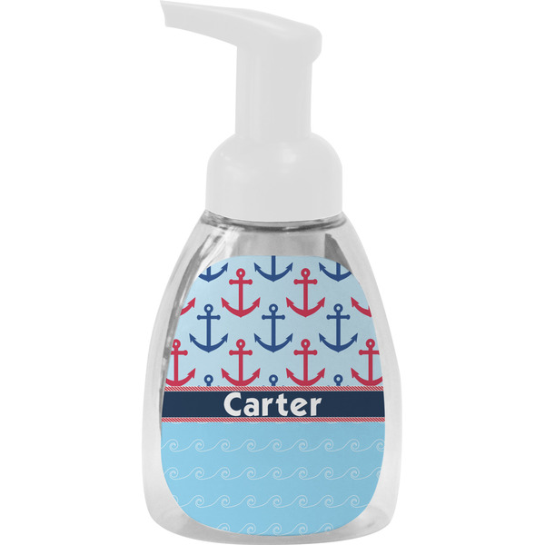 Custom Anchors & Waves Foam Soap Bottle (Personalized)