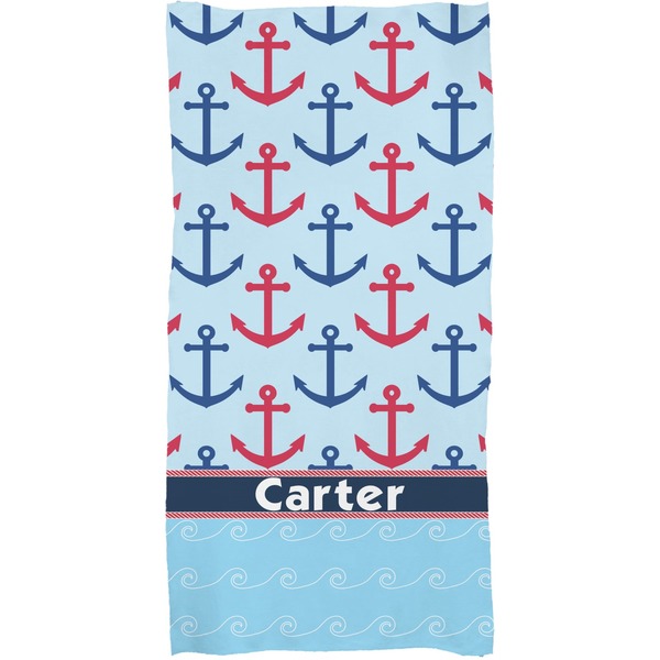 Anchors & Waves Full Sized Bath Towel - Apvl