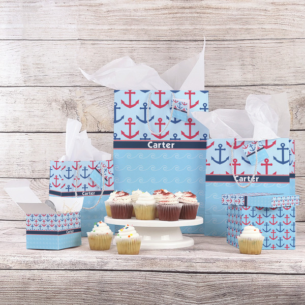 Anchors & Waves Gift Bags - In Context