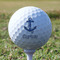 Anchors & Waves Golf Ball - Non-Branded - Tee