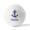 Anchors & Waves Golf Balls - Generic - Set of 12 - FRONT