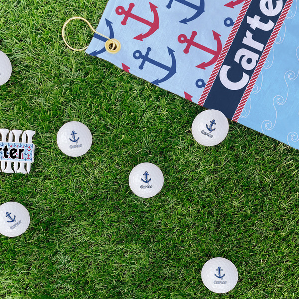 Anchors & Waves Golf Balls - Generic - Set of 12 - LIFESTYLE