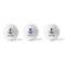 Anchors & Waves Golf Balls - Generic - Set of 3 - APPROVAL
