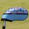 Anchors & Waves Golf Club Cover - Front