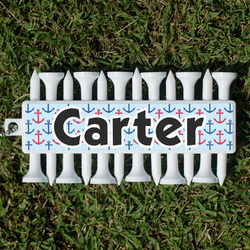 Anchors & Waves Golf Tees & Ball Markers Set (Personalized)