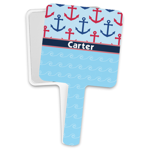 Custom Anchors & Waves Hand Mirror (Personalized)
