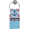 Anchors & Waves Hand Towel - Full Print (Personalized)