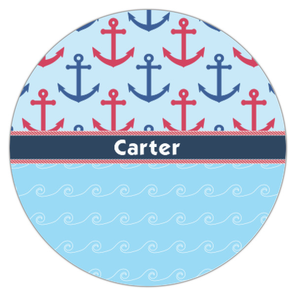 Anchors & Waves Icing Circle - XSmall - Single
