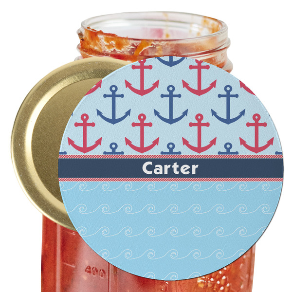 Custom Anchors & Waves Jar Opener (Personalized)
