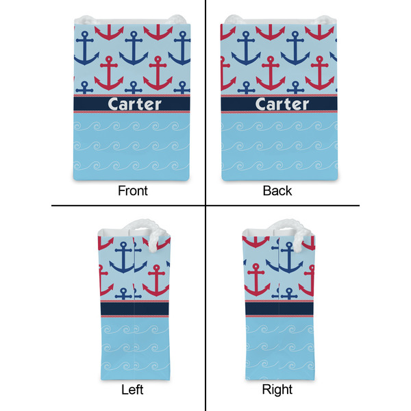 Anchors & Waves Jewelry Gift Bag - Gloss - Approval