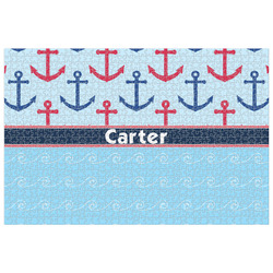 Anchors & Waves Jigsaw Puzzle - 1000-piece (Personalized)