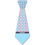Anchors & Waves Iron On Tie - 4 Sizes w/ Name or Text