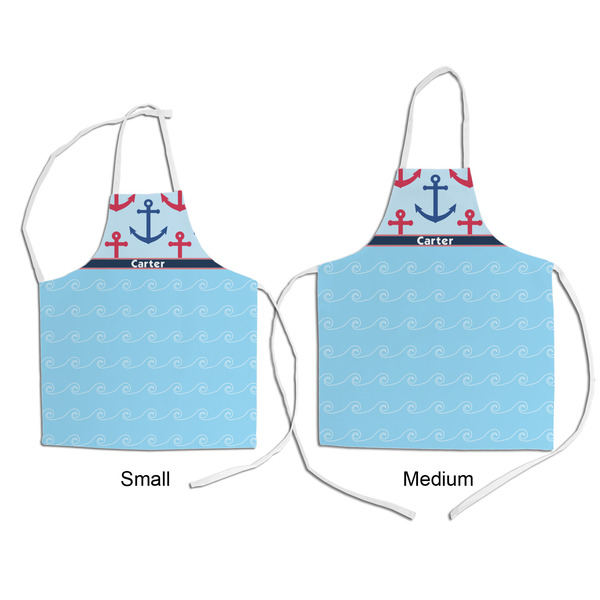 Anchors & Waves Kid's Aprons - Comparison