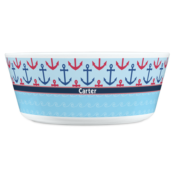 Anchors & Waves Kids Bowls - FRONT