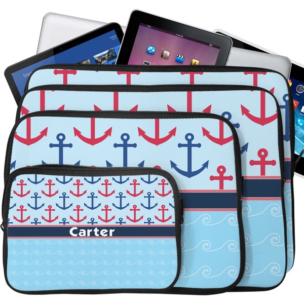 Anchors & Waves Laptop Case Sizes