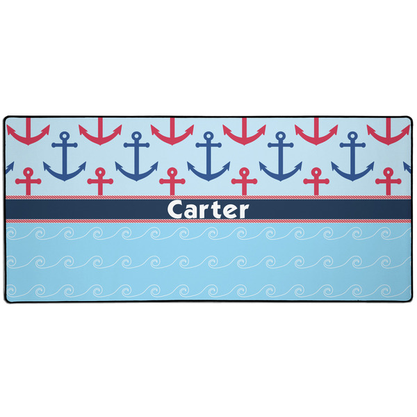 Custom Anchors & Waves 3XL Gaming Mouse Pad - 35" x 16" (Personalized)