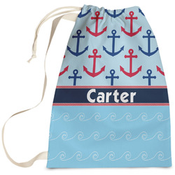 Anchors & Waves Laundry Bag (Personalized)