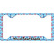 Anchors & Waves License Plate Frame - Style C (Personalized)