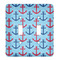 Anchors & Waves Light Switch Cover (2 Toggle Plate)