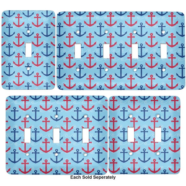 Anchors & Waves Light Switch Covers all sizes