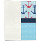 Anchors & Waves Linen Placemat - Folded Half