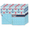Anchors & Waves Linen Placemat - MAIN Set of 4 (double sided)
