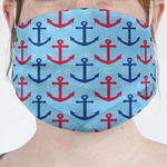 Anchors & Waves Face Mask Cover