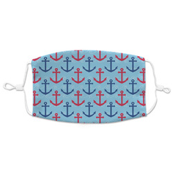 Anchors & Waves Adult Cloth Face Mask - XLarge