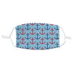 Anchors & Waves Adult Cloth Face Mask - Standard