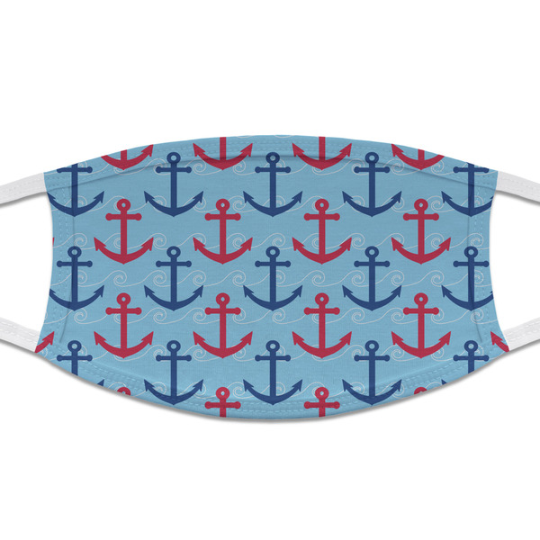 Custom Anchors & Waves Cloth Face Mask (T-Shirt Fabric)